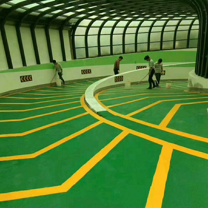防滑坡道砂漿地面  地下停車場(chǎng)出入口